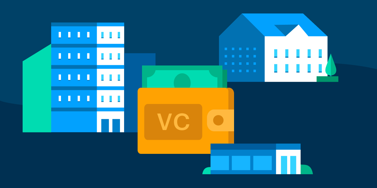 This image shows visual representations of the various entities that venture capital firms use.