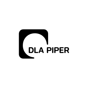 DLA Piper logo - bw